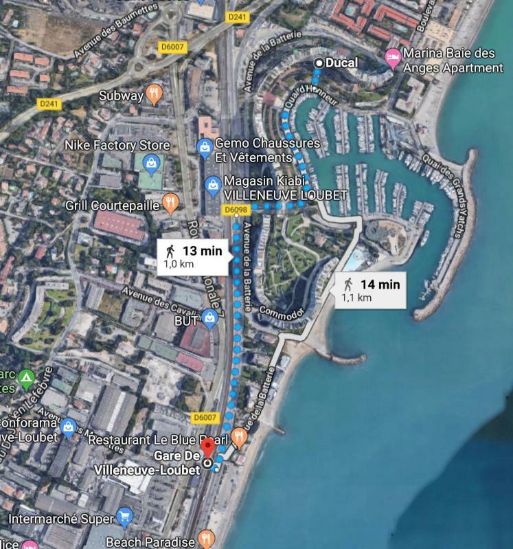 Dream French Riviera - Fame Marina Baie Des Anges Apartamento Villeneuve-Loubet Exterior foto